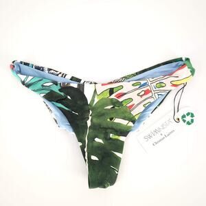 Swiminista x Christian Lacroix Bikini Bottom Jardin Exo'Chic Print NWT - Size XS
